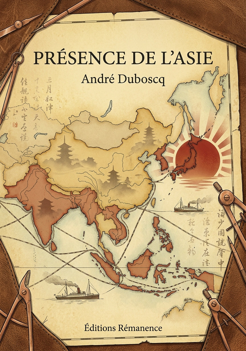 Livre Présence de l’Asie par André Duboscq - Couverture - Editions Remanence