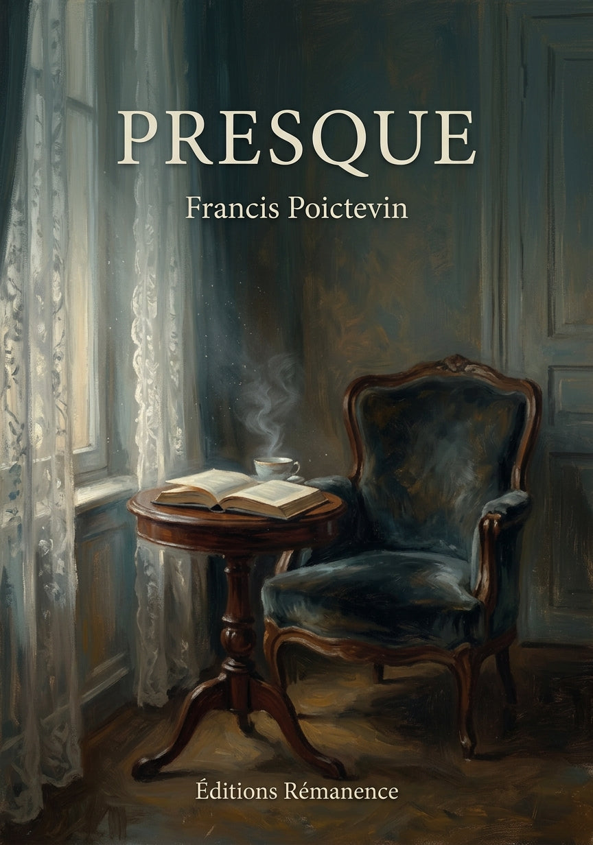 Livre Presque par Francis Poictevin - Couverture - Editions Remanence