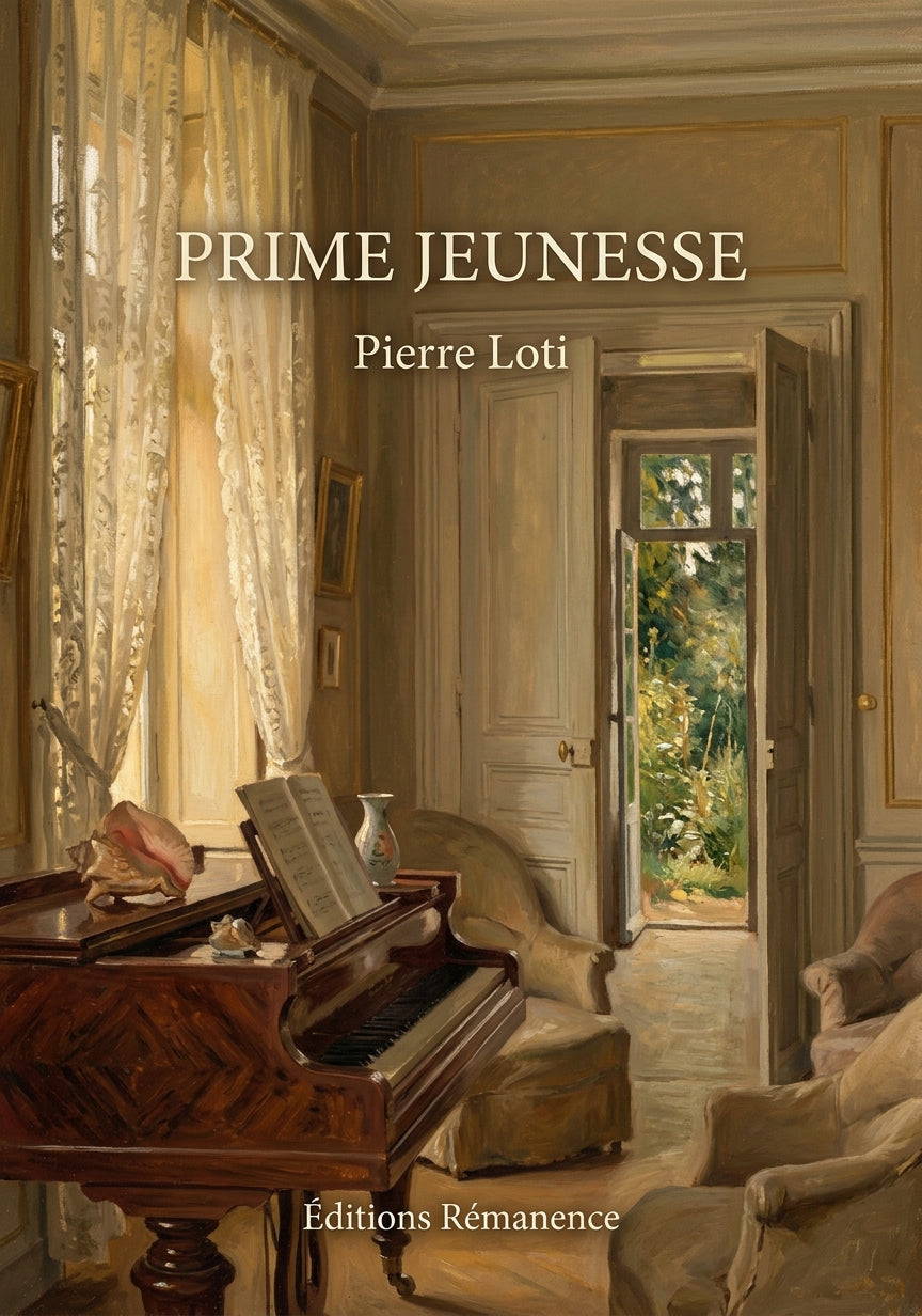 Livre Prime Jeunesse par Pierre Loti - Couverture - Editions Remanence