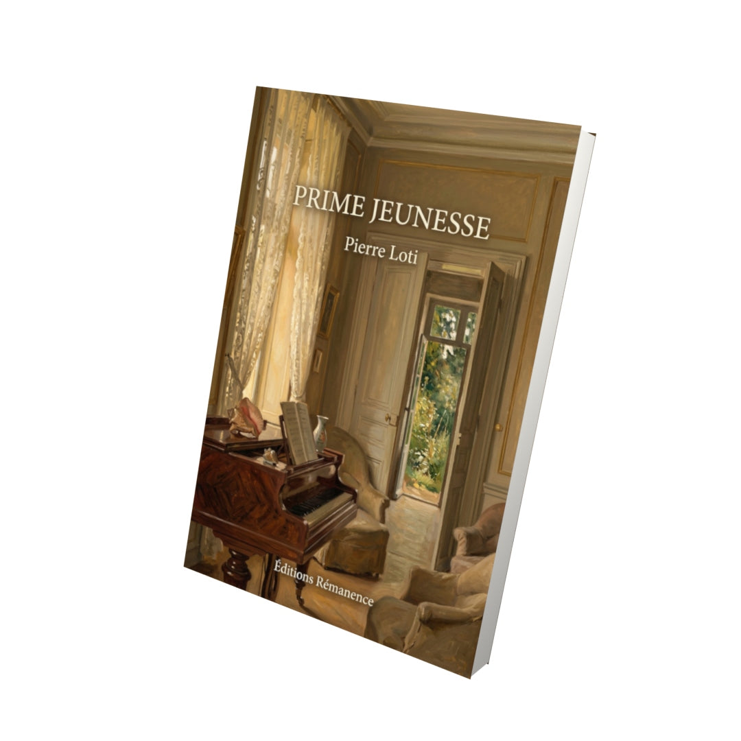 Livre Prime Jeunesse par Pierre Loti - Vue 3D - Editions Remanence