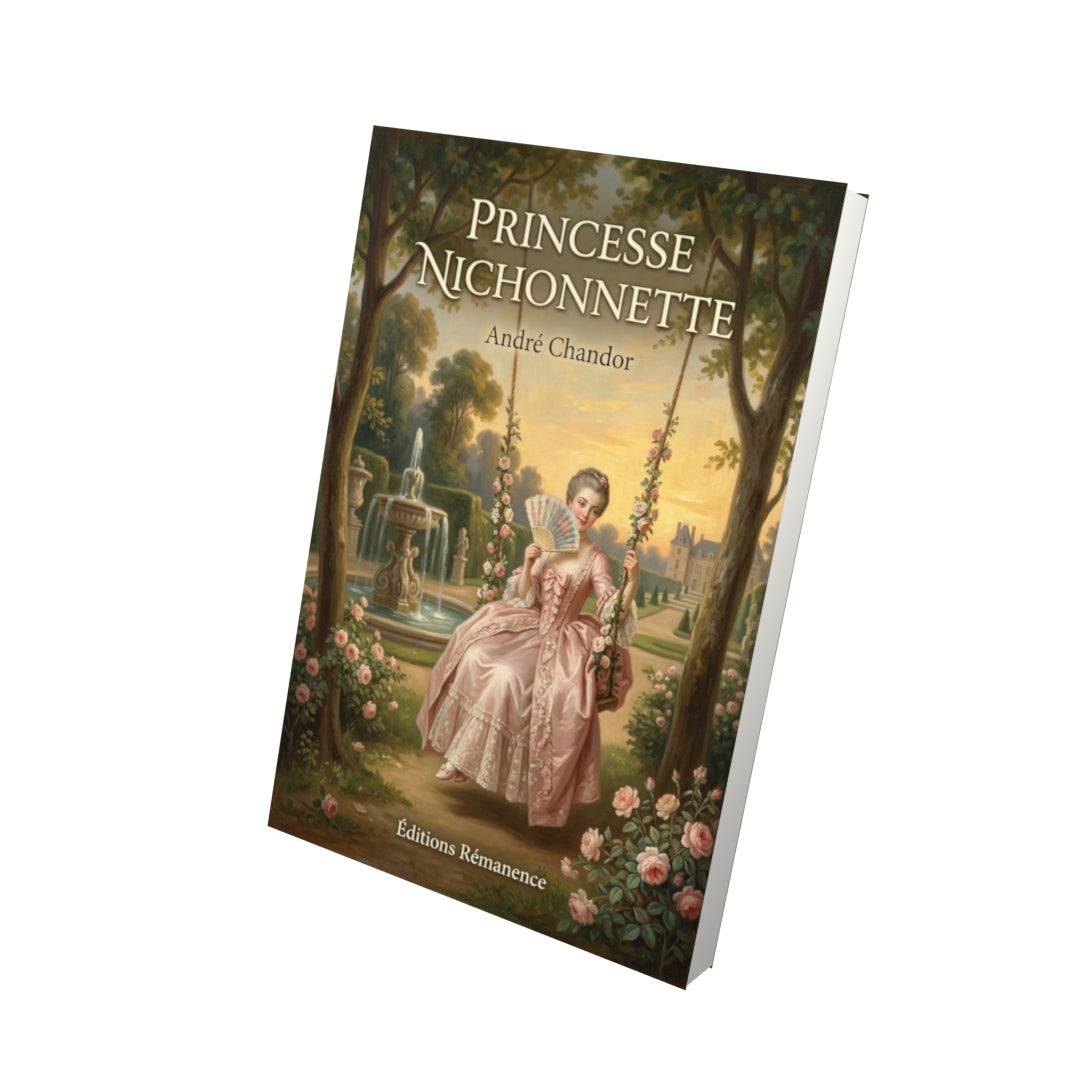 Livre Princesse Nichonnette par André Chandor - Vue 3D - Editions Remanence