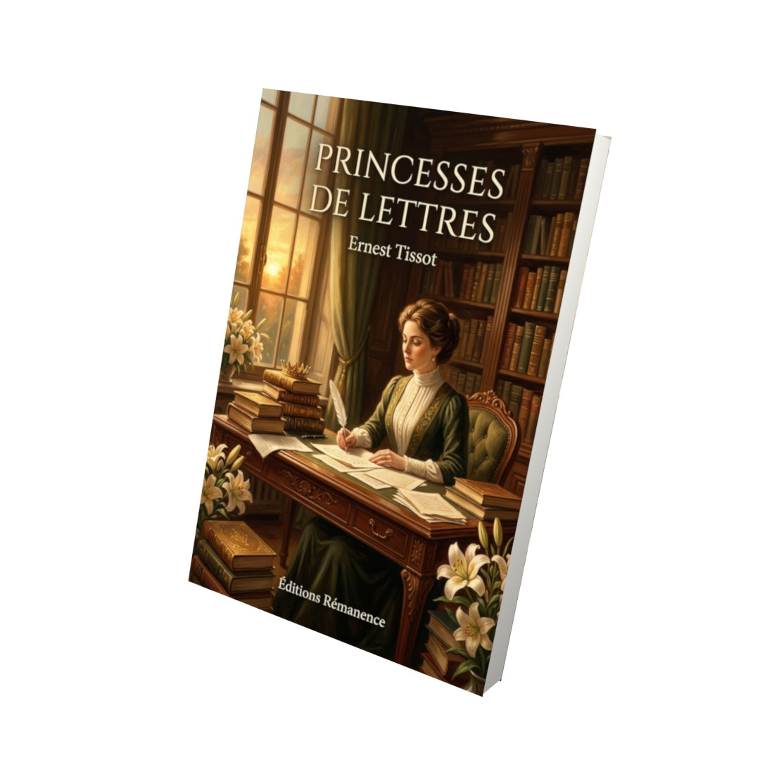 Livre Princesses de lettres par Ernest Tissot - Vue 3D - Editions Remanence