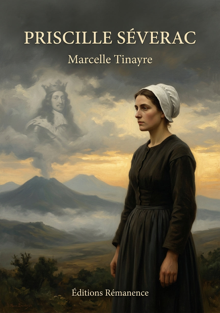 Livre Priscille Séverac par Marcelle Tinayre - Couverture - Editions Remanence
