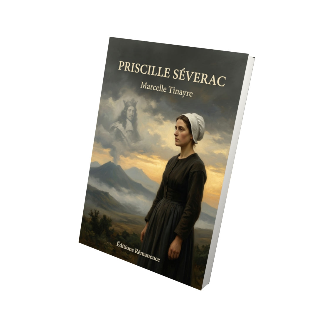 Livre Priscille Séverac par Marcelle Tinayre - Vue 3D - Editions Remanence