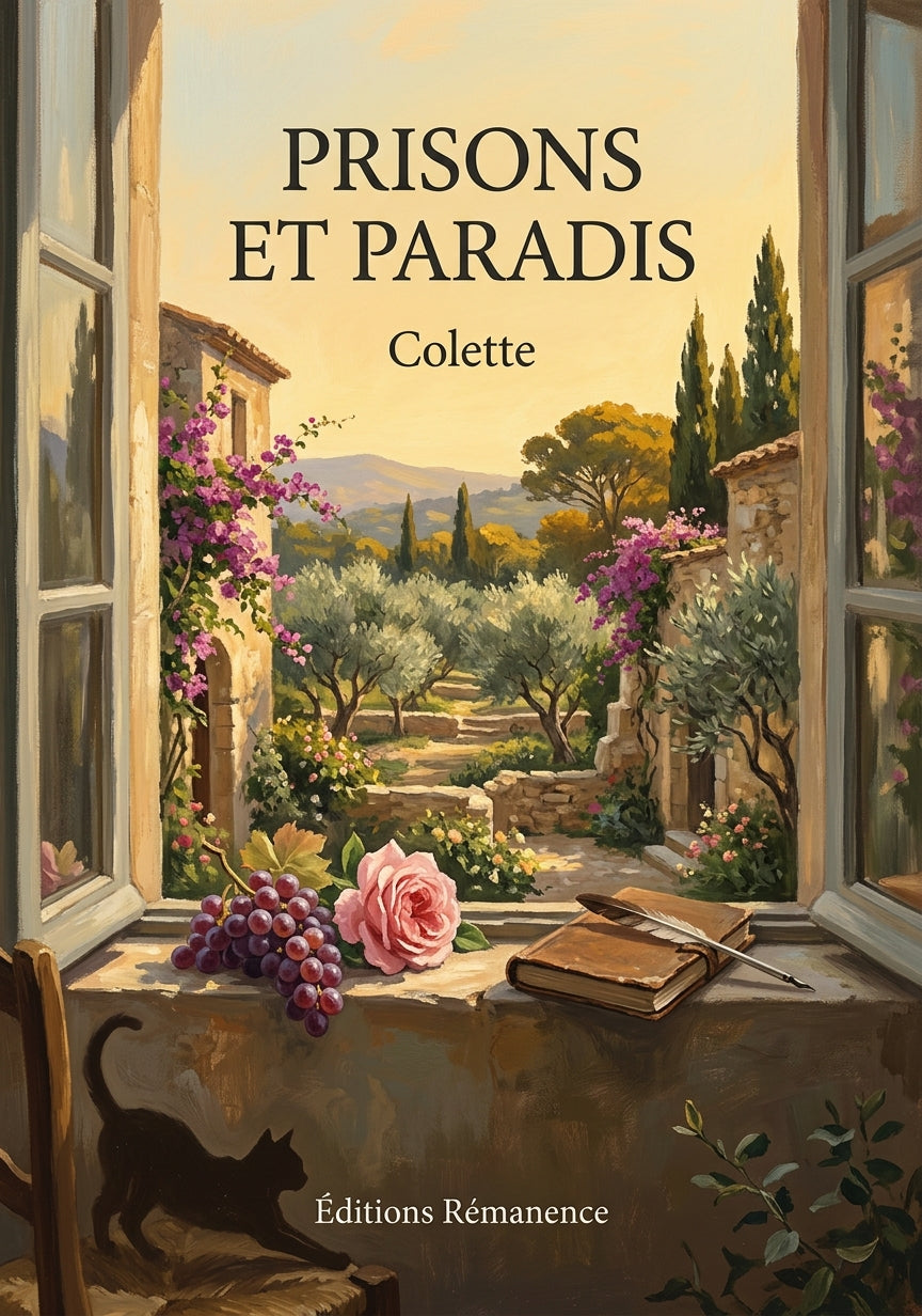 Livre Prisons et Paradis par Colette - Couverture - Editions Remanence
