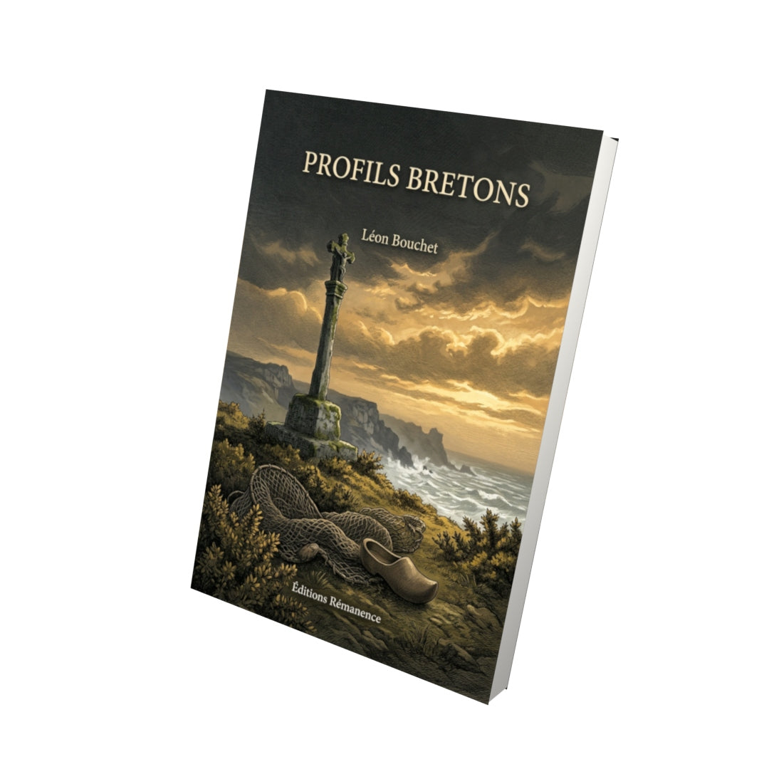 Livre Profils bretons par Léon Bouchet - Vue 3D - Editions Remanence