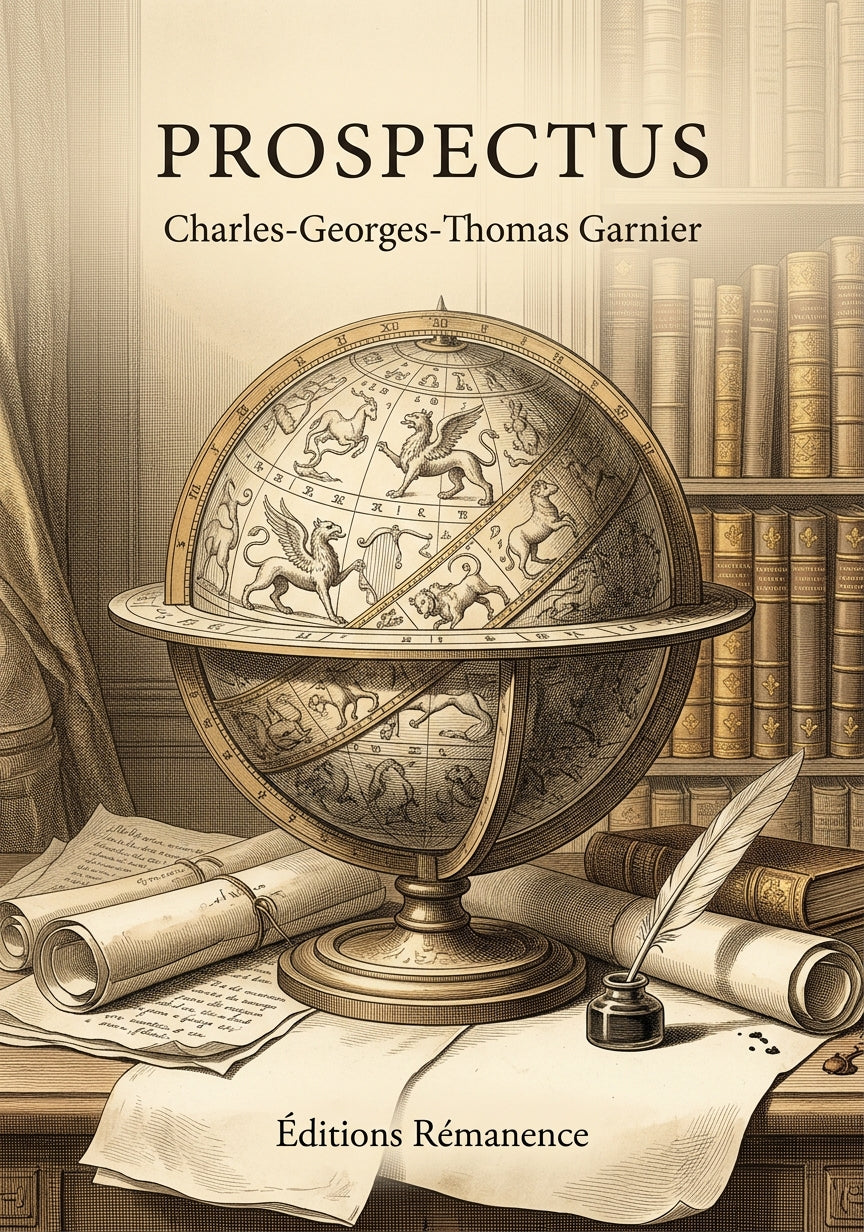 Livre Prospectus par Charles-Georges-Thomas Garnier - Couverture - Editions Remanence