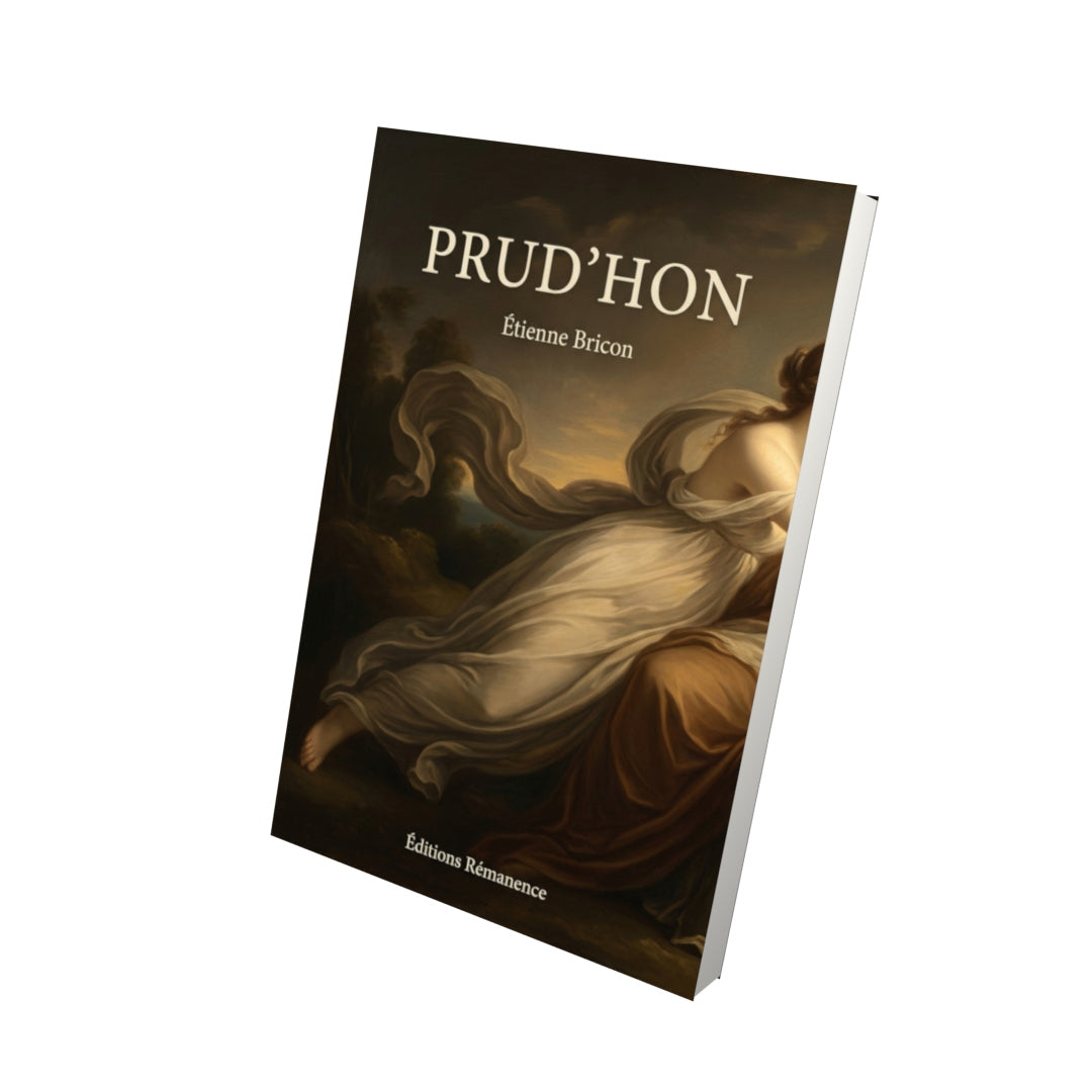 Livre Prud’hon par Étienne Bricon - Vue 3D - Editions Remanence