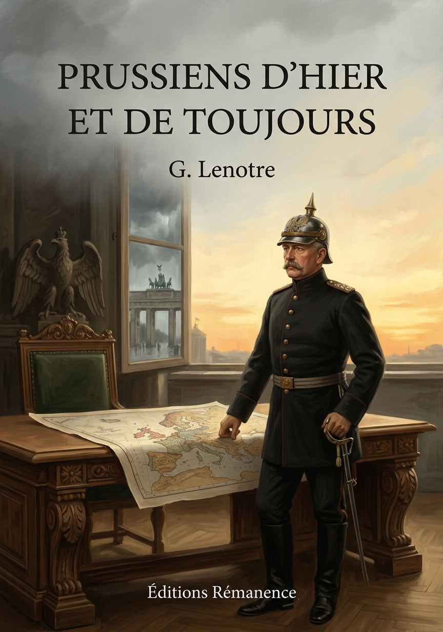 Livre Prussiens d'hier et de toujours par G. Lenotre - Couverture - Editions Remanence