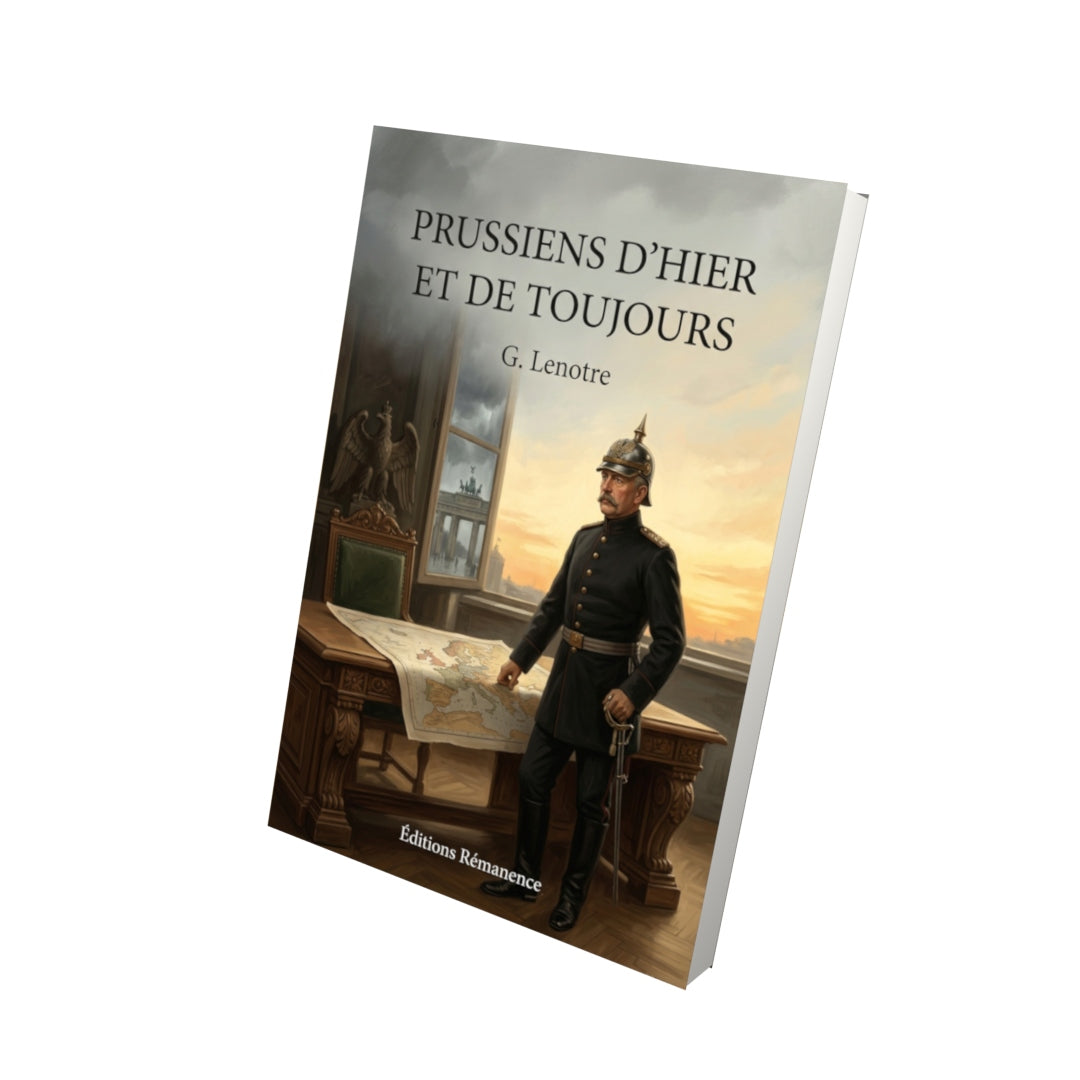 Livre Prussiens d'hier et de toujours par G. Lenotre - Vue 3D - Editions Remanence