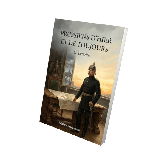 Livre Prussiens d'hier et de toujours par G. Lenotre - Vue 3D - Editions Remanence
