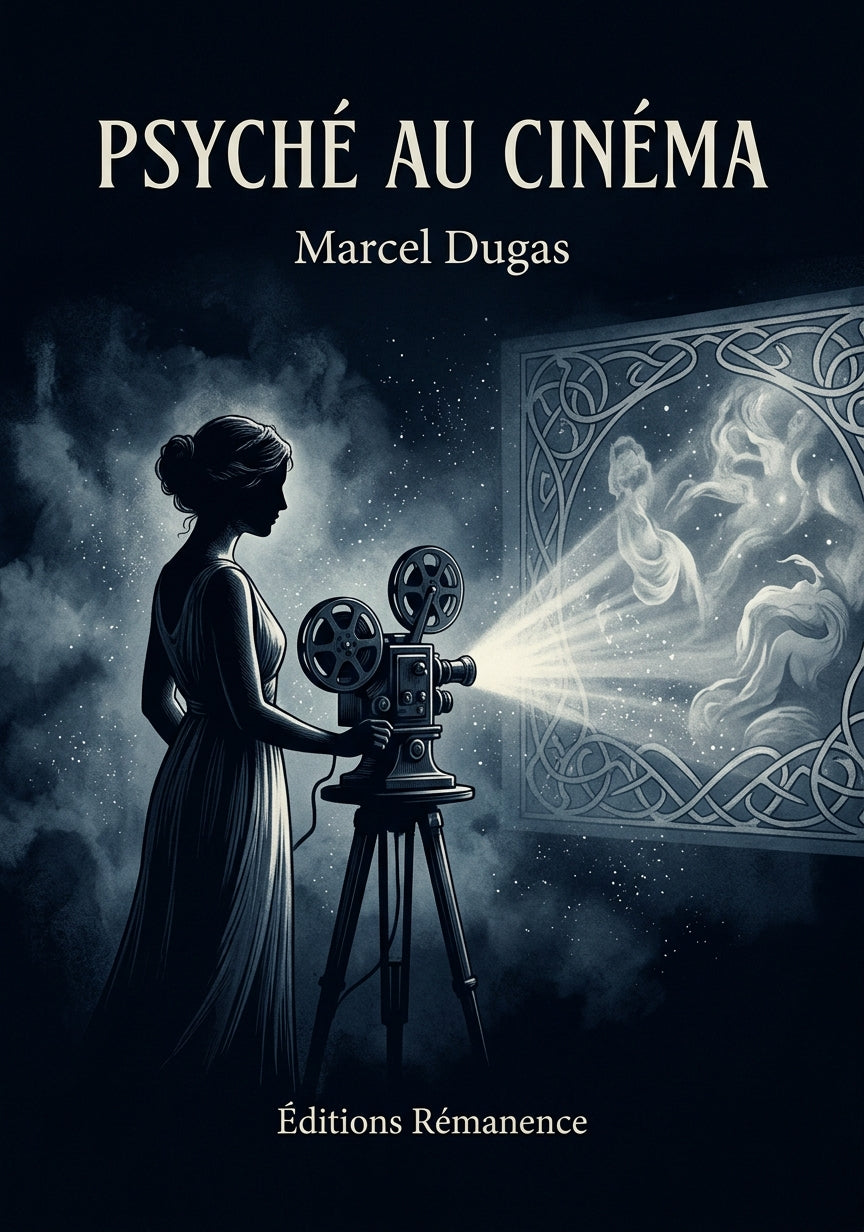 Livre Psyché au cinéma par Marcel Dugas - Couverture - Editions Remanence