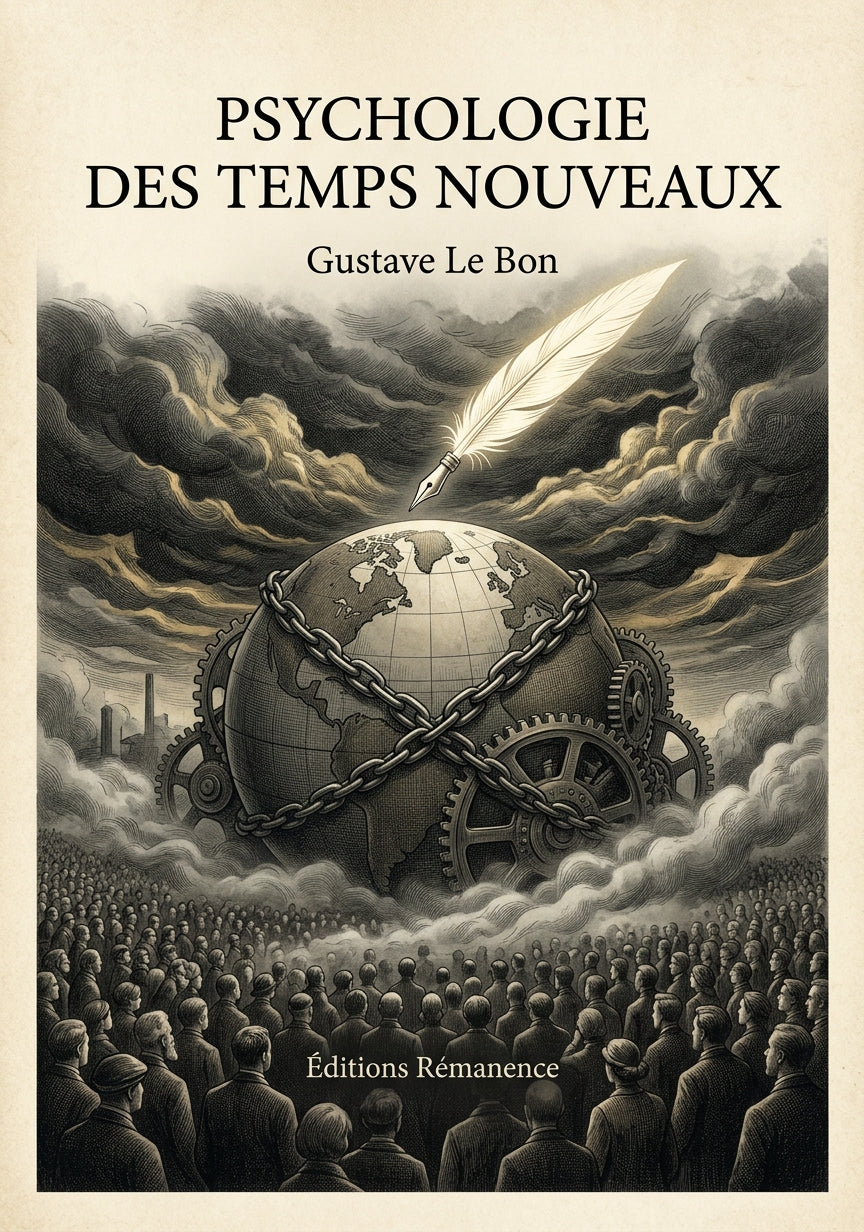 Psychologie des temps nouveaux - Gustave Le Bon (Couverture)
