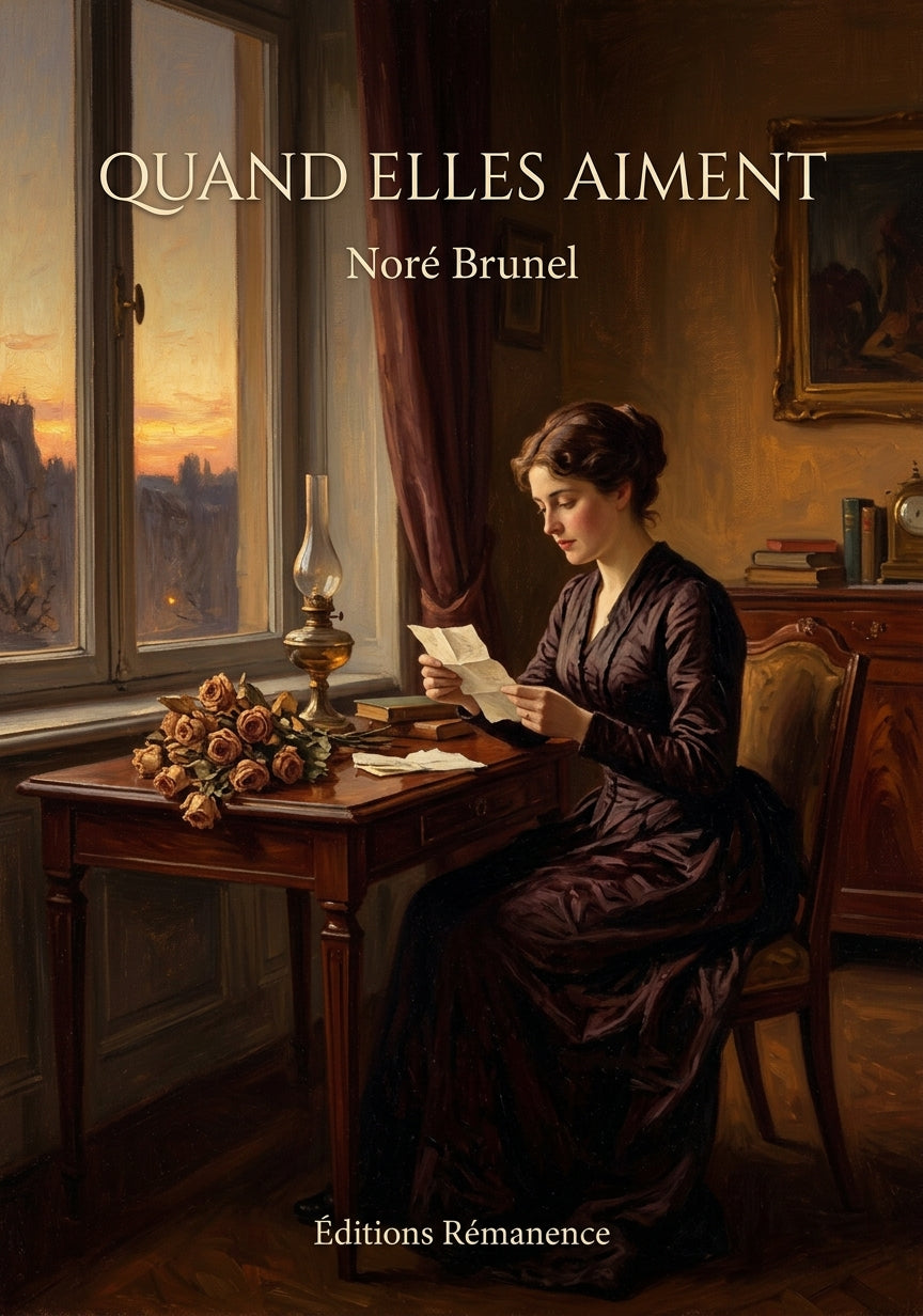 Livre Quand elles aiment par Noré Brunel - Couverture - Editions Remanence