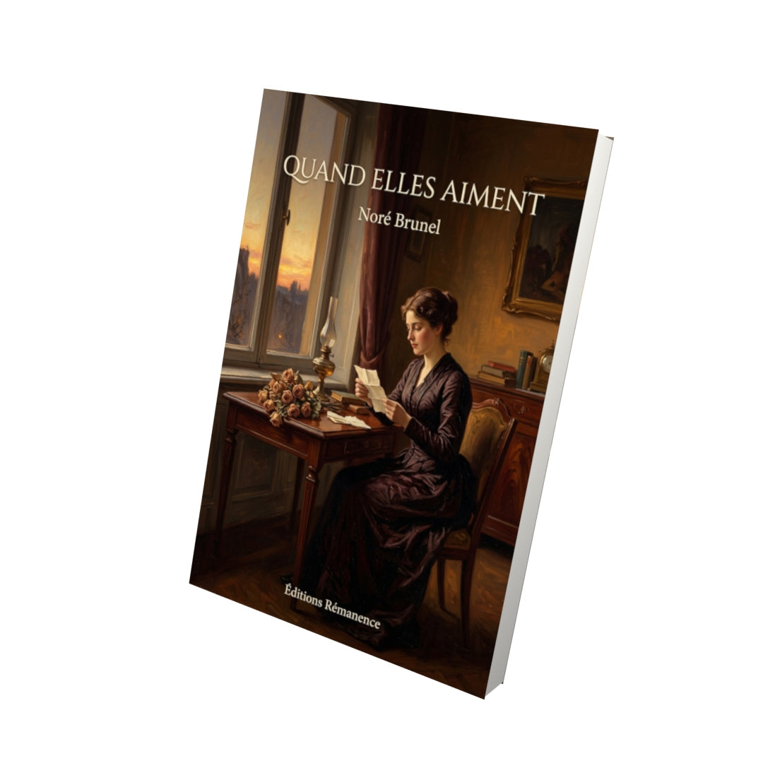 Livre Quand elles aiment par Noré Brunel - Vue 3D - Editions Remanence