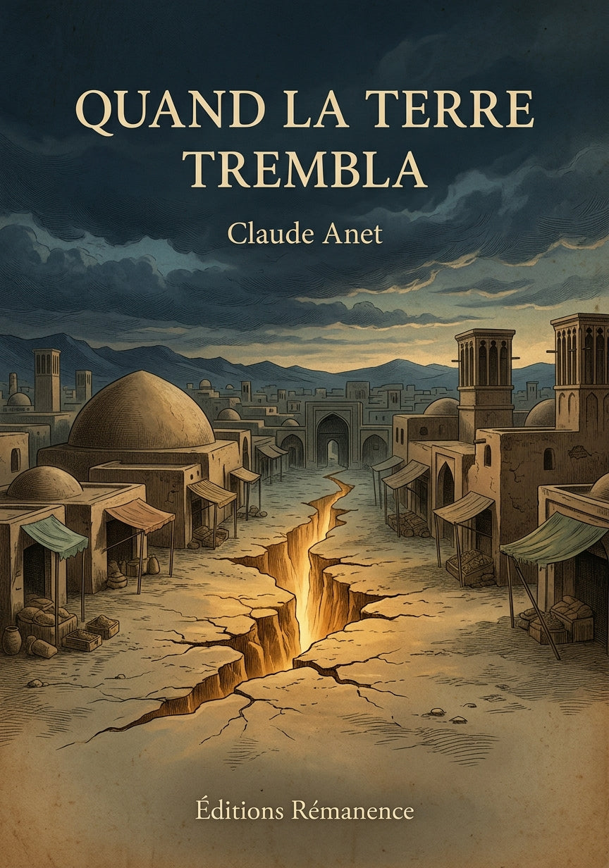 Quand la terre trembla - Claude Anet (Couverture)