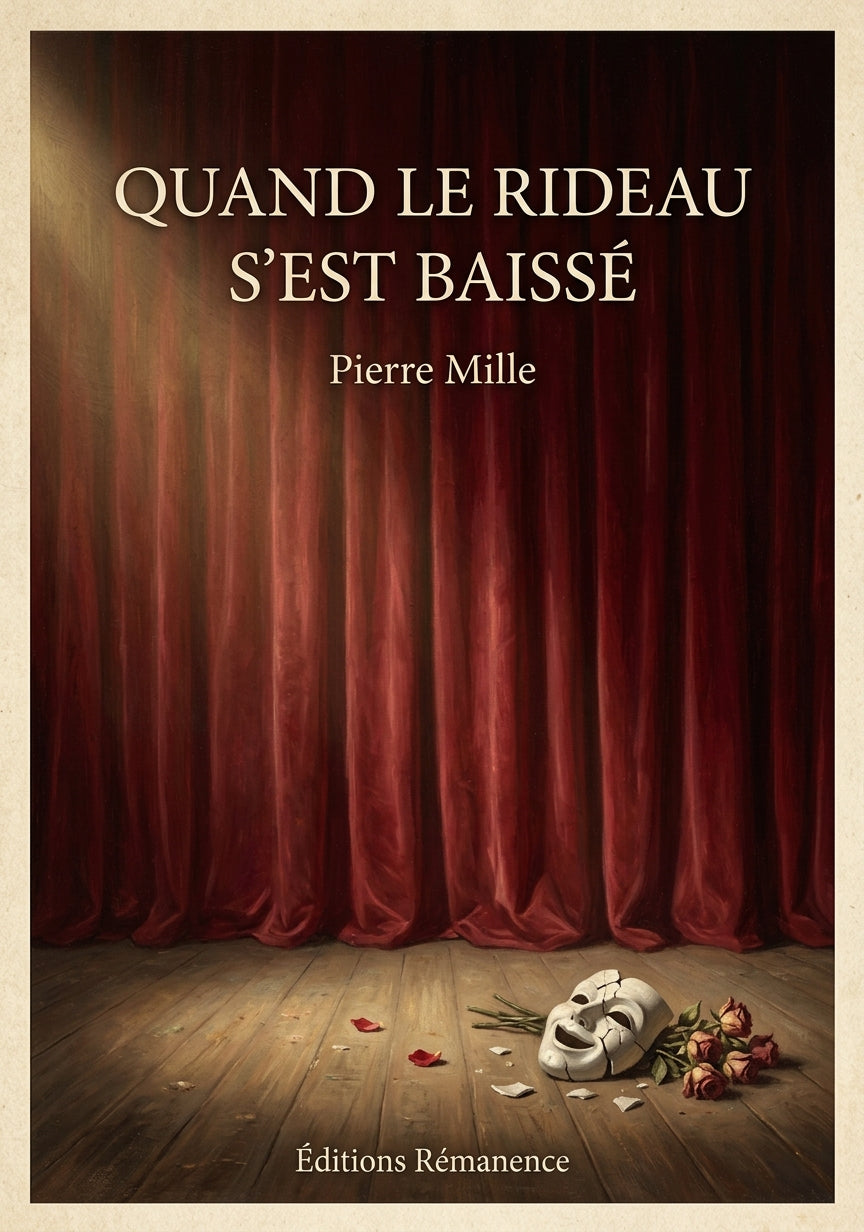 Quand le rideau s'est baissé - Pierre Mille (Couverture)
