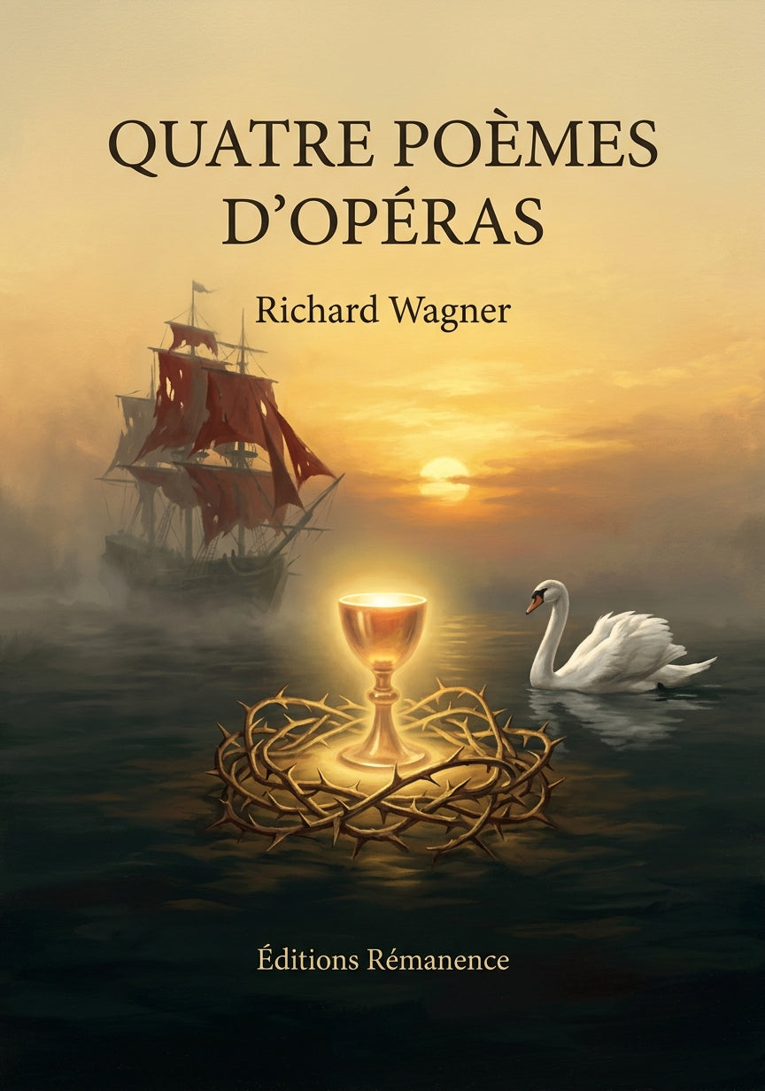 Livre Quatre Poèmes d’opéras par Richard Wagner - Couverture - Editions Remanence