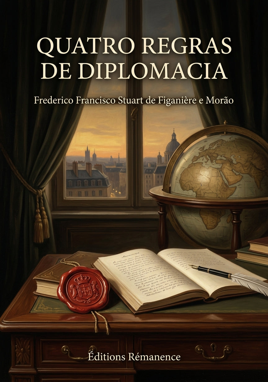 Livre Quatro regras de diplomacia par Frederico Francisco Stuart de Figanière e Morão - Couverture - Editions Remanence