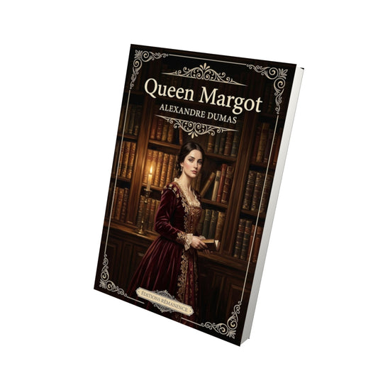 Livre Queen Margot – Alexandre Dumas - Vue 3D - Editions Remanence