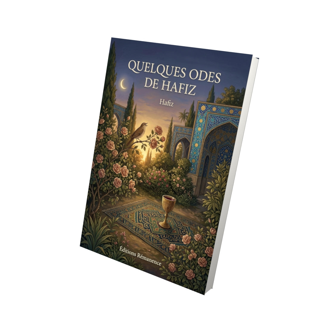 Livre Quelques Odes de Hafiz par Hafiz - Vue 3D - Editions Remanence