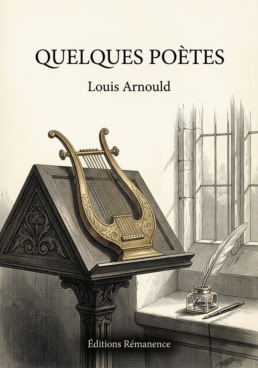 Livre Quelques poètes par Louis Arnould - Couverture - Editions Remanence