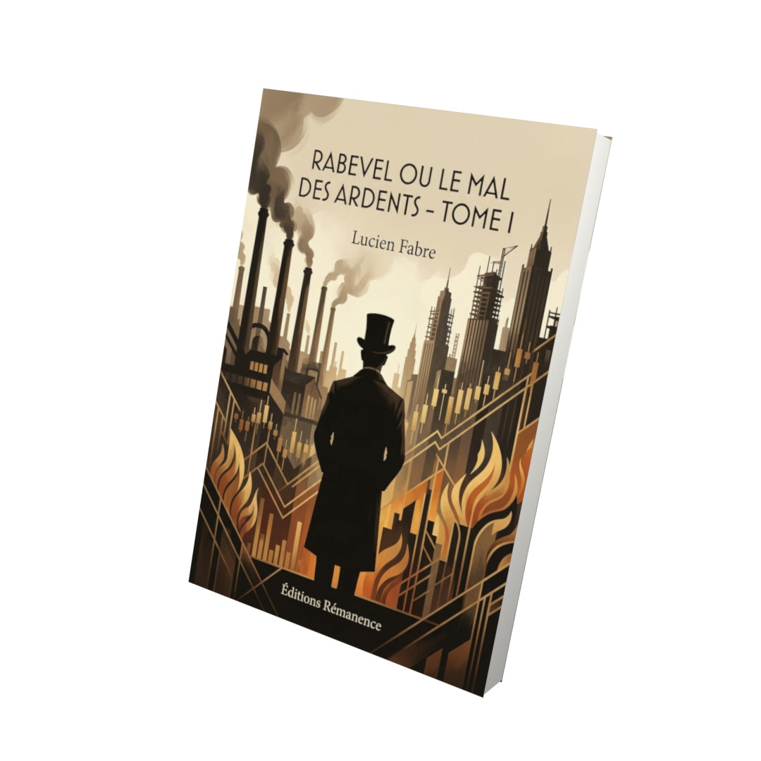 Livre Rabevel ou Le mal des ardents - Tome I par Lucien Fabre - Vue 3D - Editions Remanence