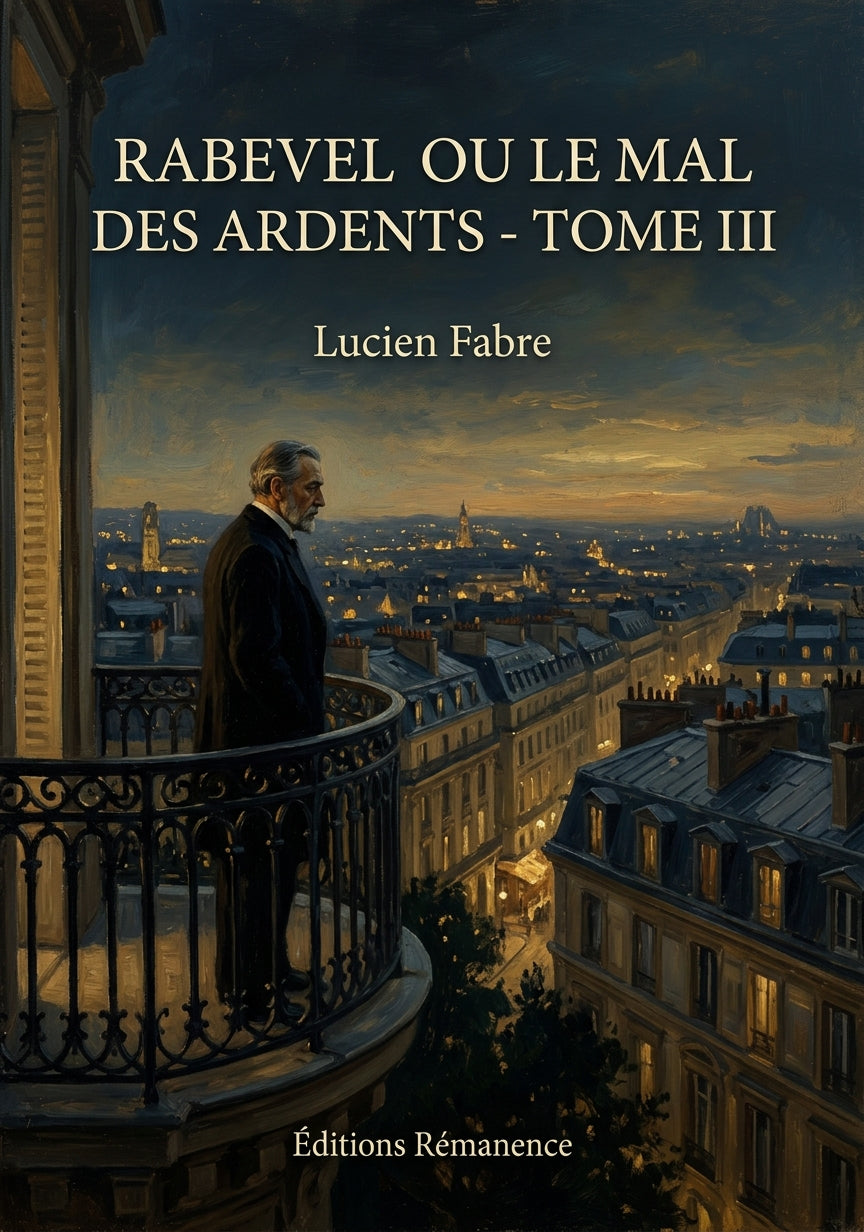 Livre Rabevel ou Le mal des ardents - Tome III par Lucien Fabre - Couverture - Editions Remanence
