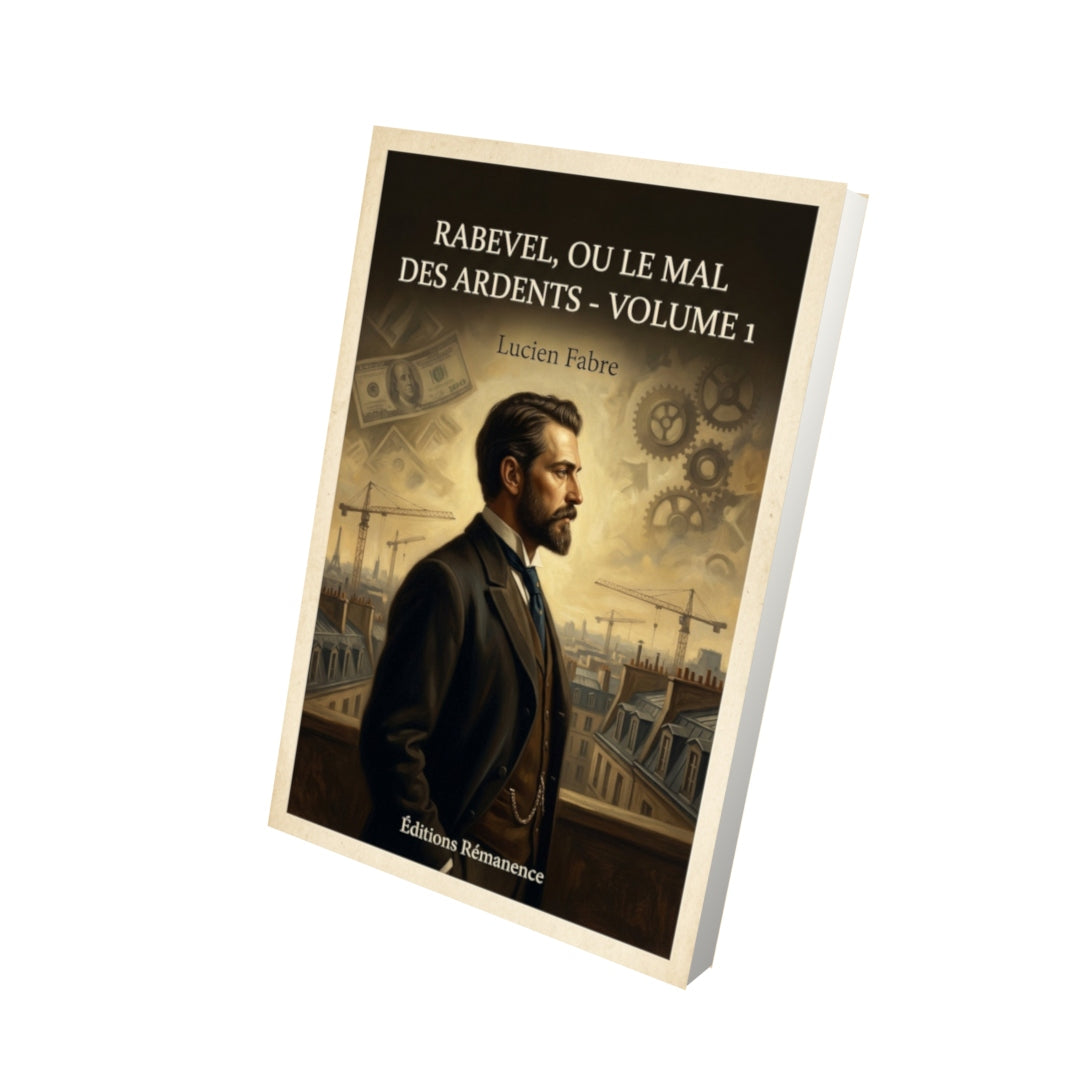 Livre Rabevel, ou le mal des ardents - Volume 1 - Lucien Fabre - Vue 3D - Editions Remanence
