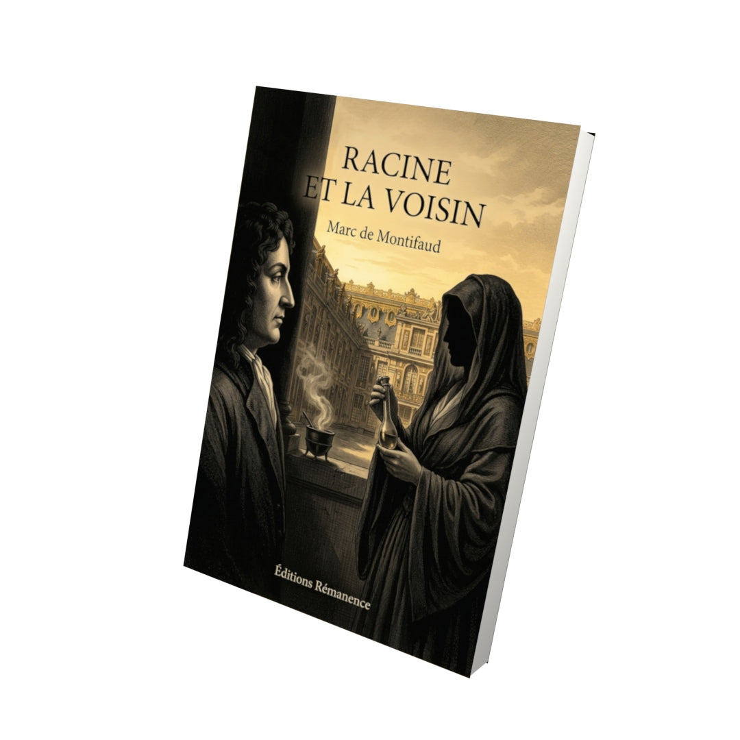 Livre Racine et la Voisin par Marc de Montifaud - Vue 3D - Editions Remanence