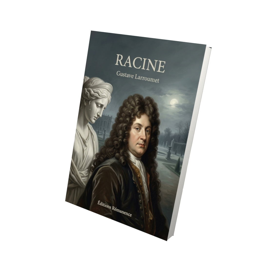 Livre Racine par Gustave Larroumet - Vue 3D - Editions Remanence