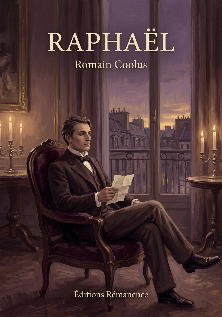 Livre Raphaël par Romain Coolus - Couverture - Editions Remanence
