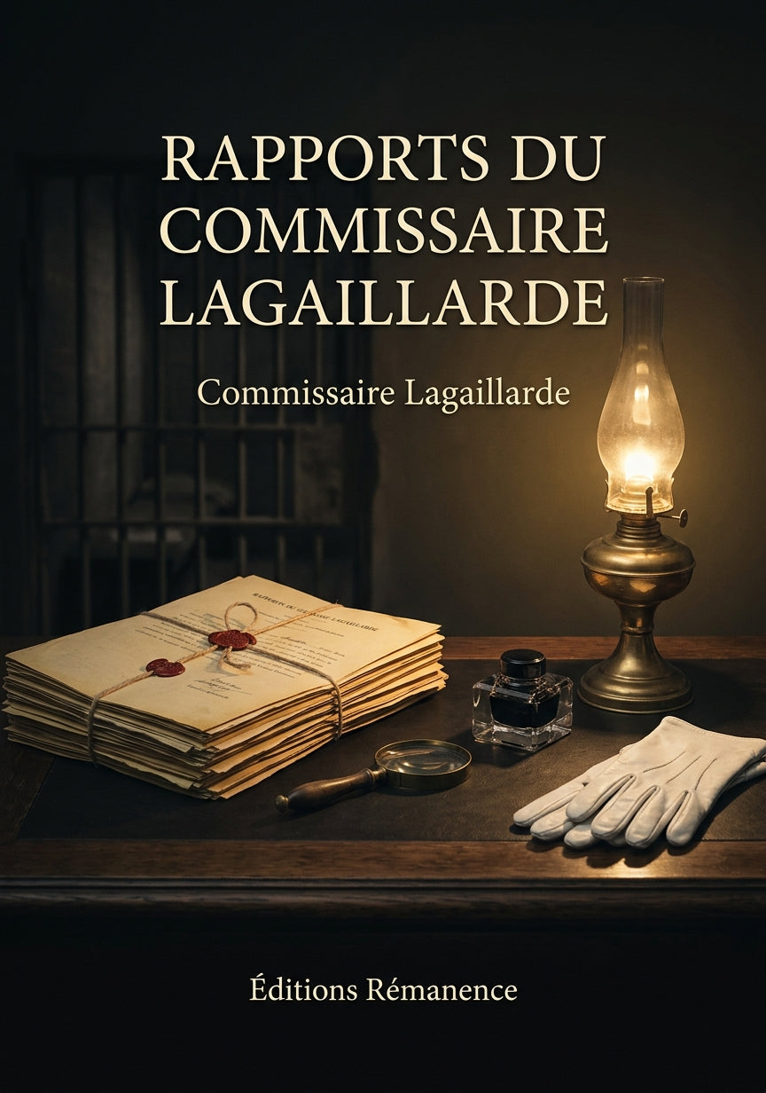 Livre Rapports du commissaire Lagaillarde par Commissaire Lagaillarde - Couverture - Editions Remanence