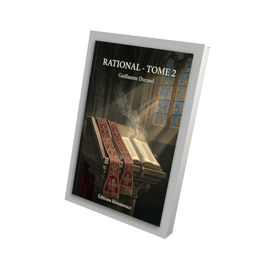 Livre Rational - Tome 2 par Guillaume Durand - Vue 3D - Editions Remanence