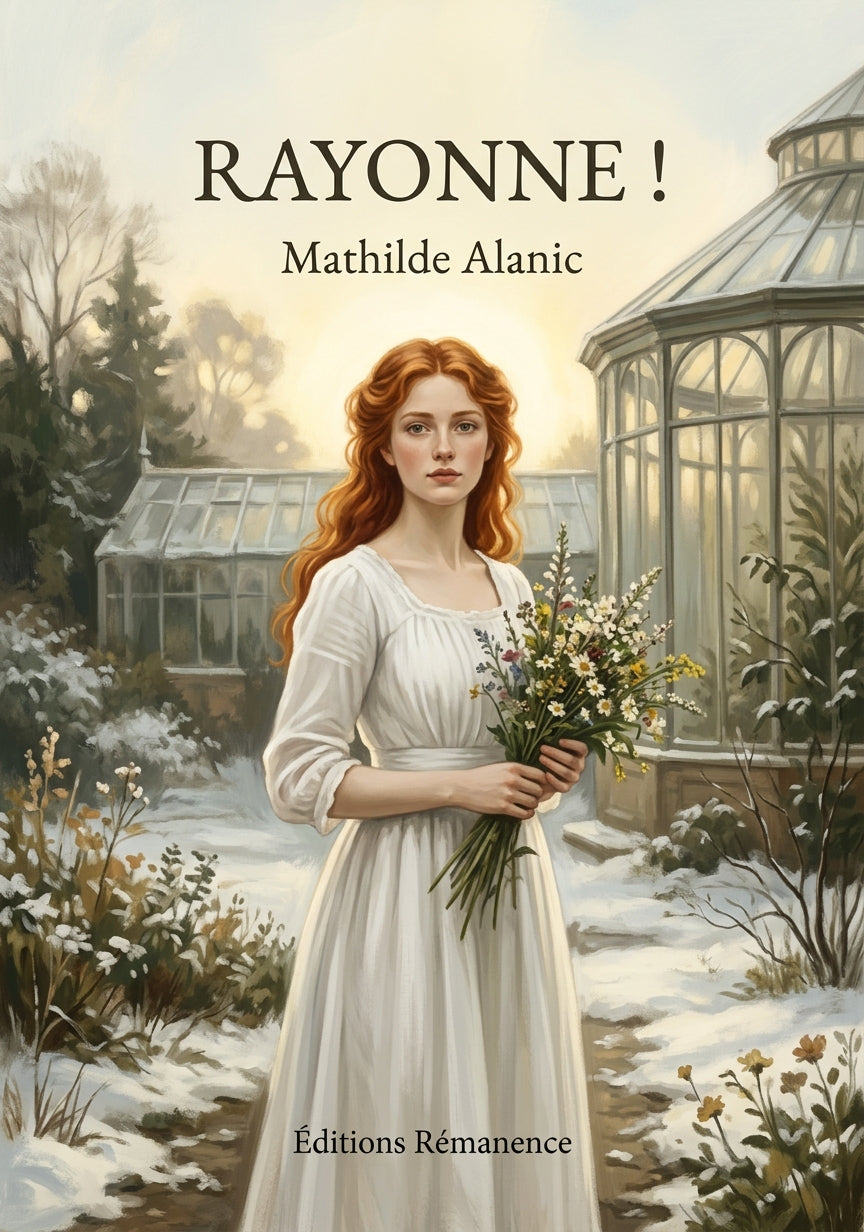 Livre Rayonne ! par Mathilde Alanic - Couverture - Editions Remanence