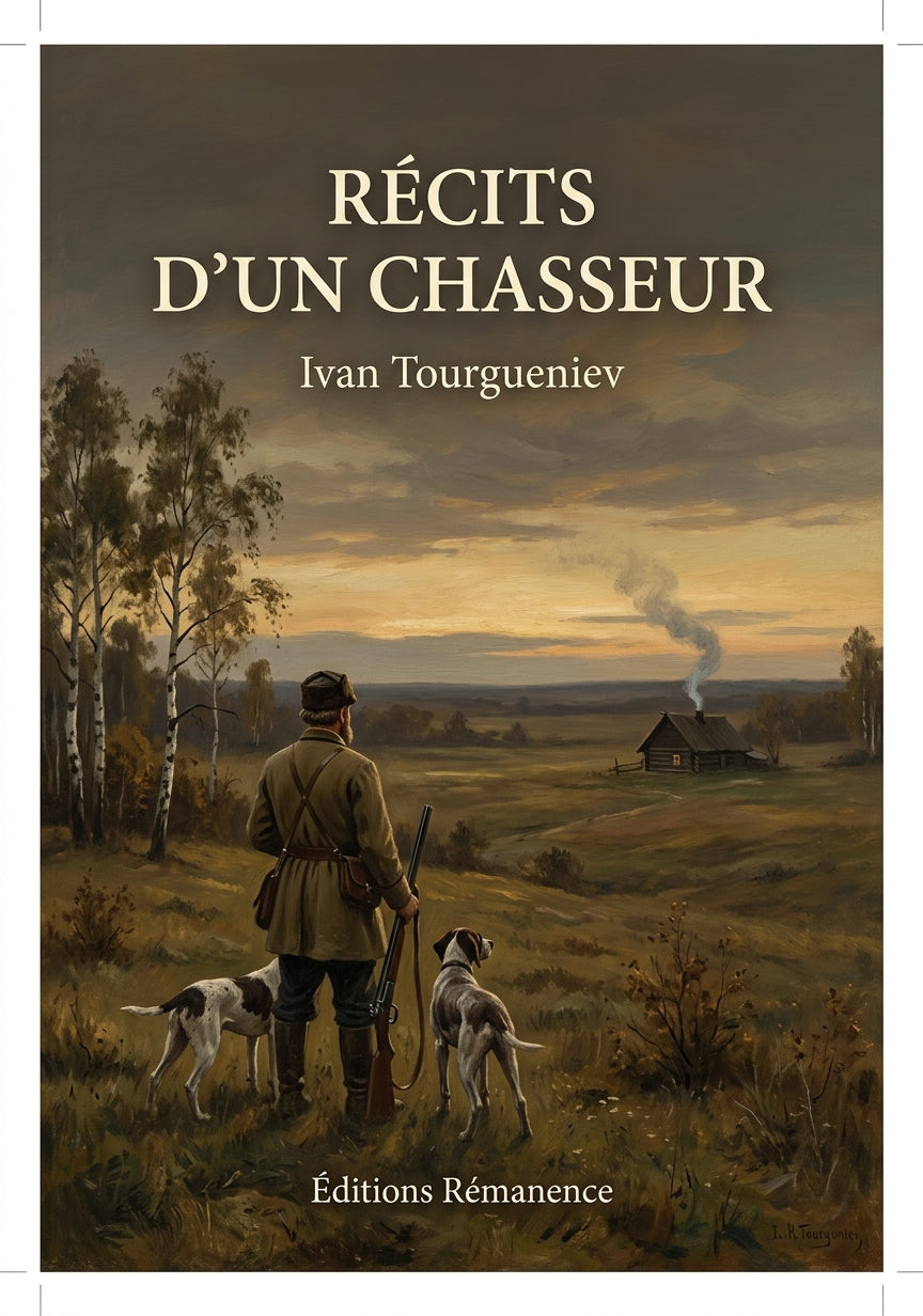 Livre Récits d’un Chasseur par Ivan Tourgueniev - Couverture - Editions Remanence