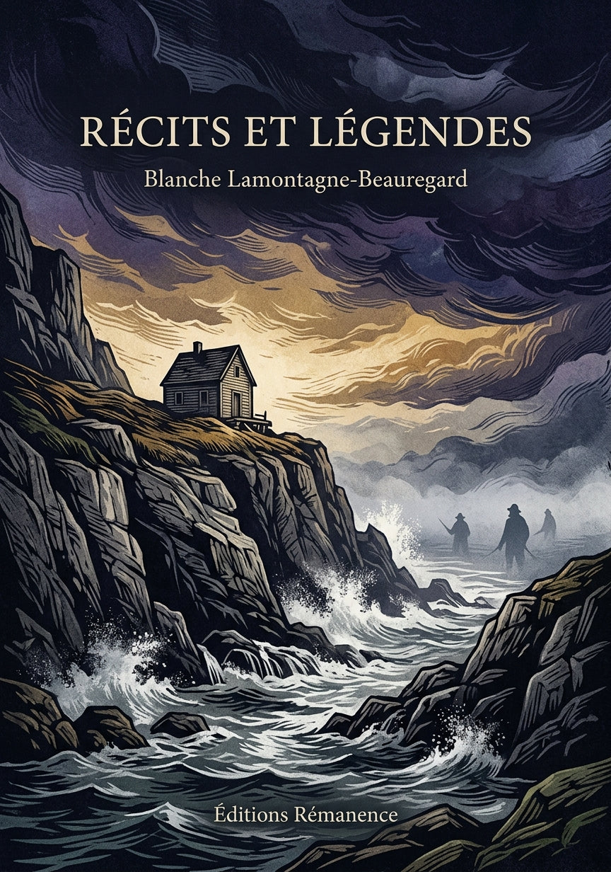 Livre Récits et légendes par Blanche Lamontagne-Beauregard - Couverture - Editions Remanence