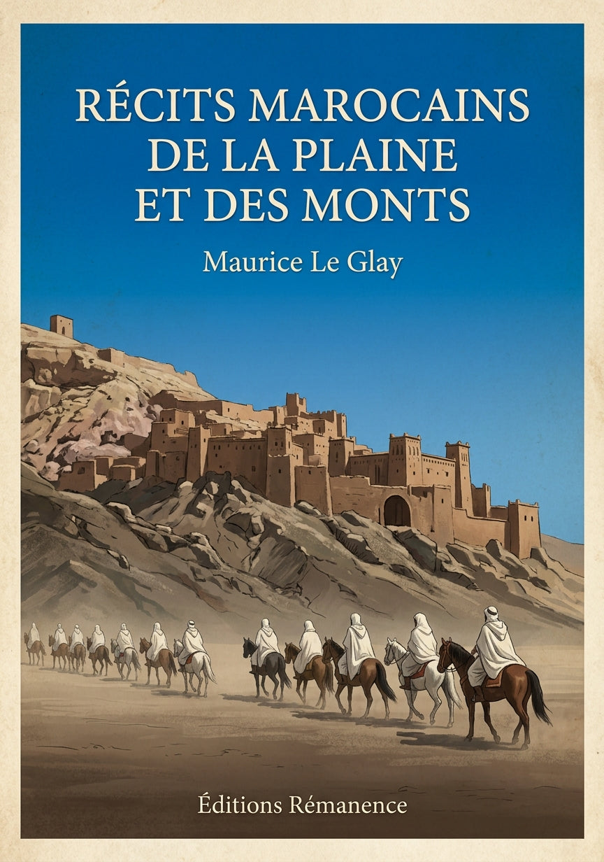 Récits marocains de la plaine et des monts - Maurice Le Glay (Couverture)