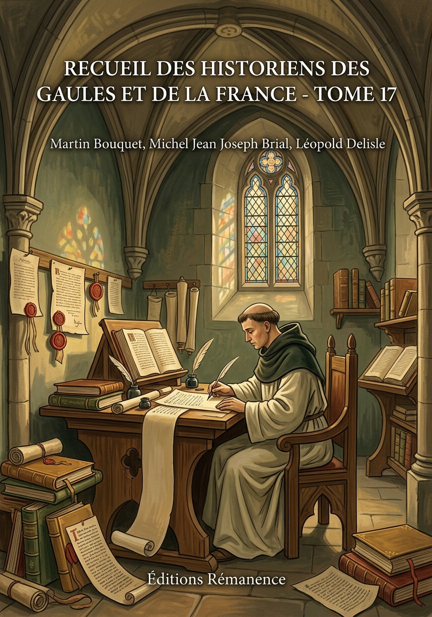 Livre Recueil des Historiens des Gaules et de la France - Tome 17 par Martin Bouquet, Michel Jean Joseph Brial, Léopold Delisle - Couverture - Editions Remanence