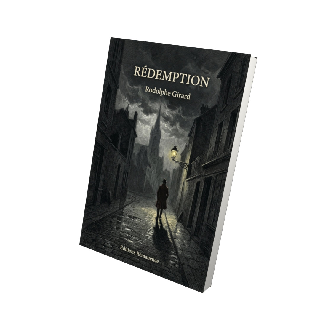 Livre Rédemption par Rodolphe Girard - Vue 3D - Editions Remanence