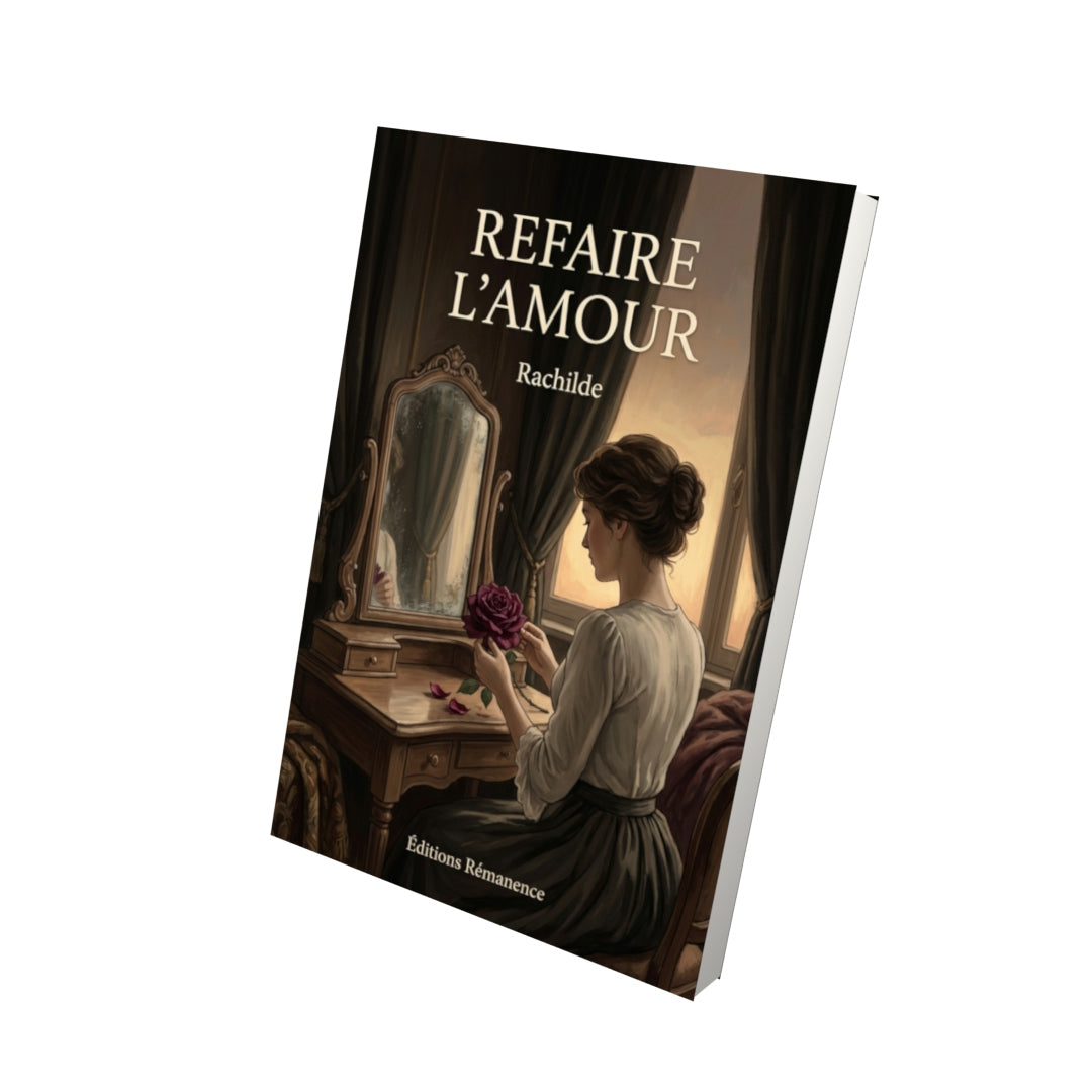 Livre Refaire l’amour par Rachilde - Vue 3D - Editions Remanence