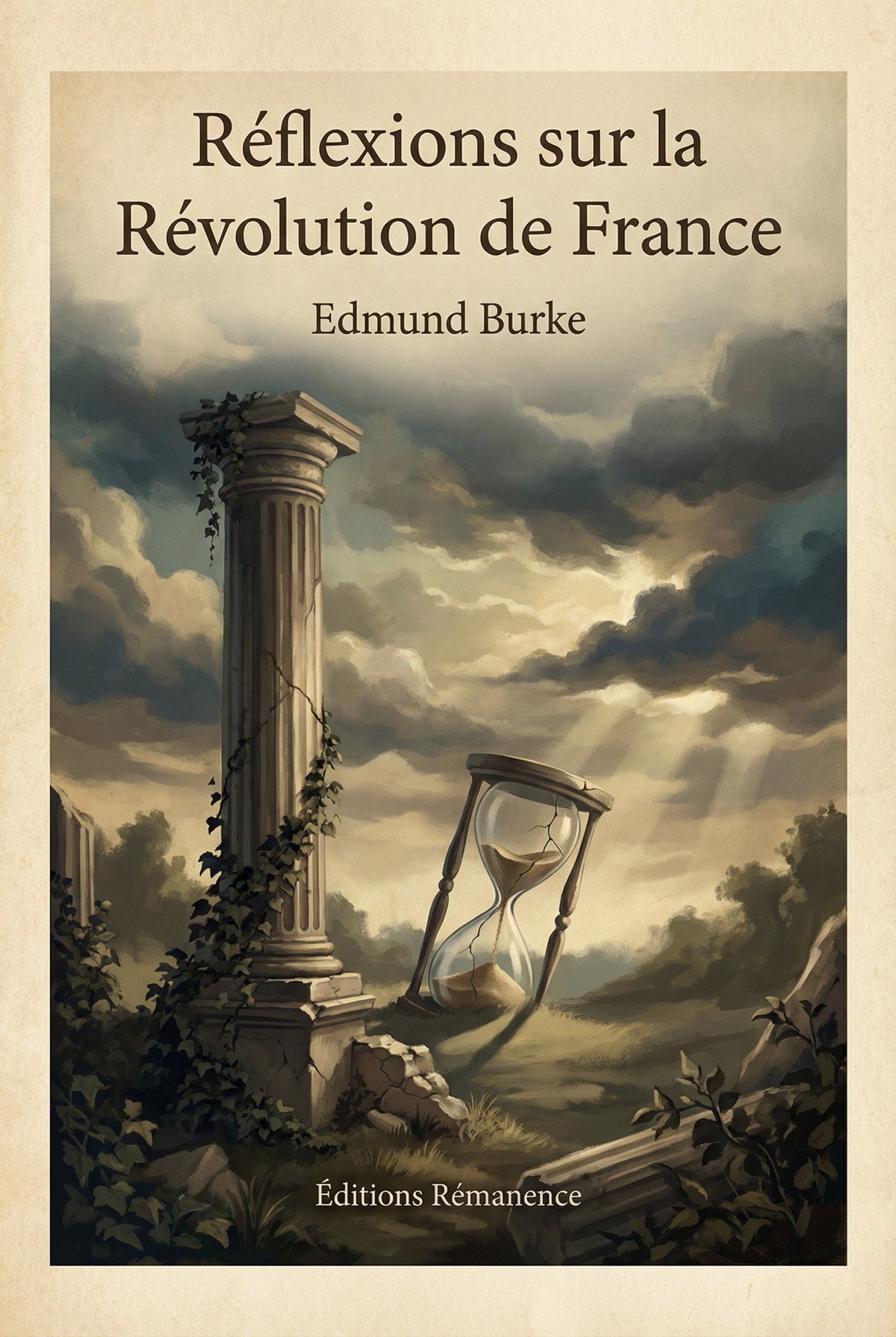 Couverture de l'ouvrage Réflexions sur la Révolution de France d'Edmund Burke