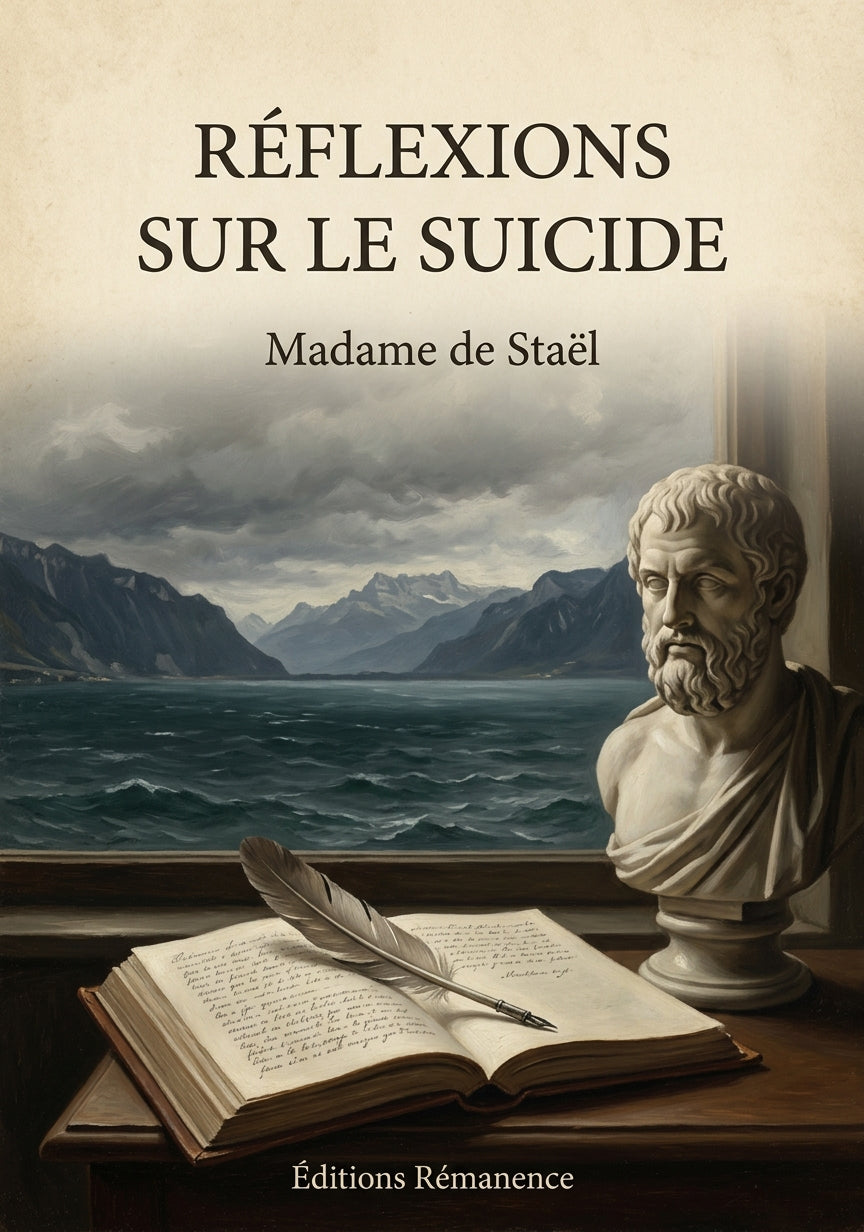 Réflexions sur le suicide - Madame de Staël (Couverture)