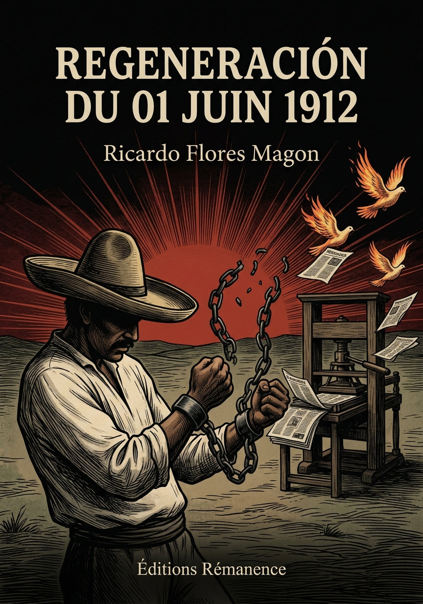 Livre Regeneración du 01 juin 1912 par Ricardo Flores Magon - Couverture - Editions Remanence
