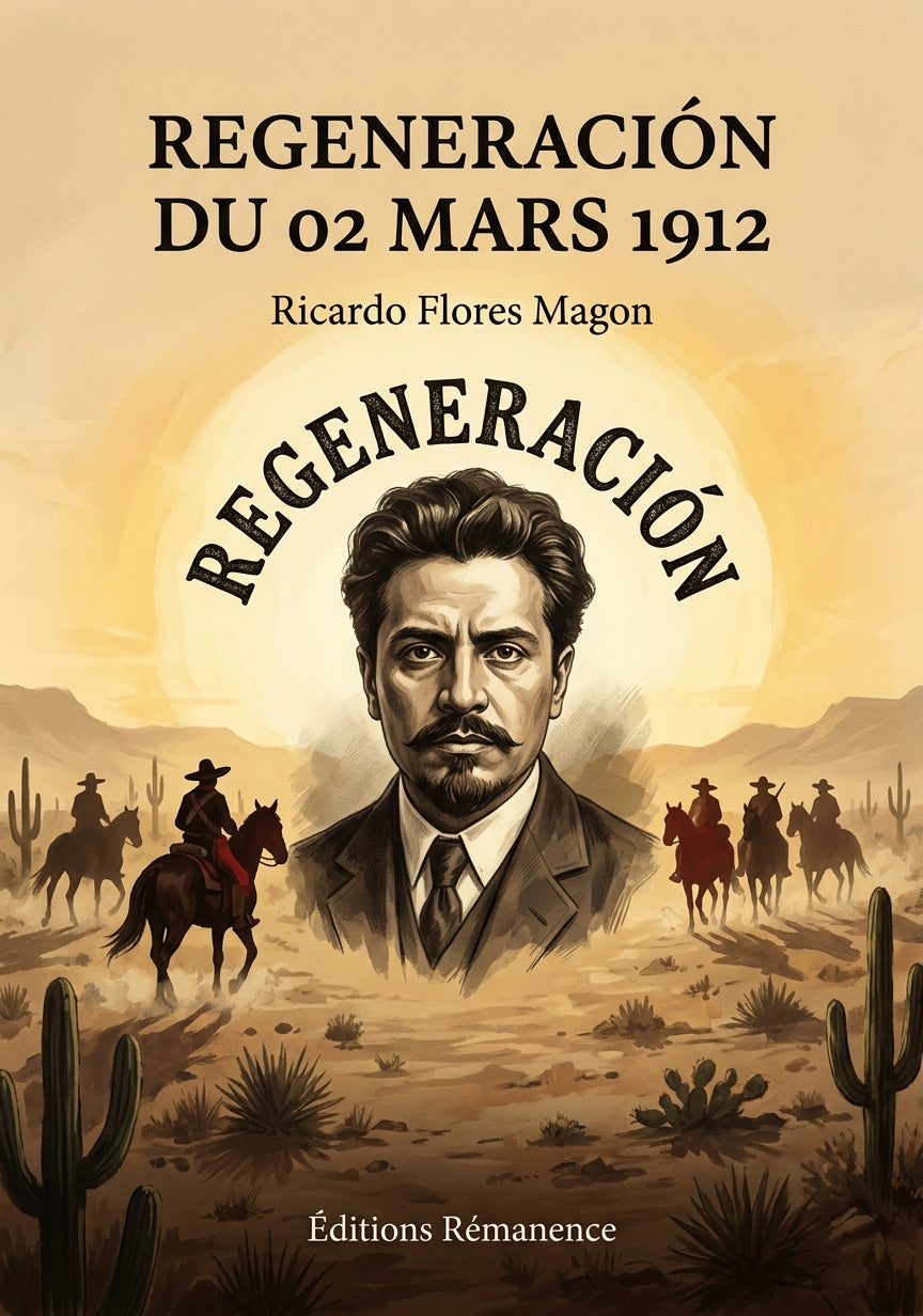 Livre Regeneración du 02 mars 1912 par Ricardo Flores Magon - Couverture - Editions Remanence
