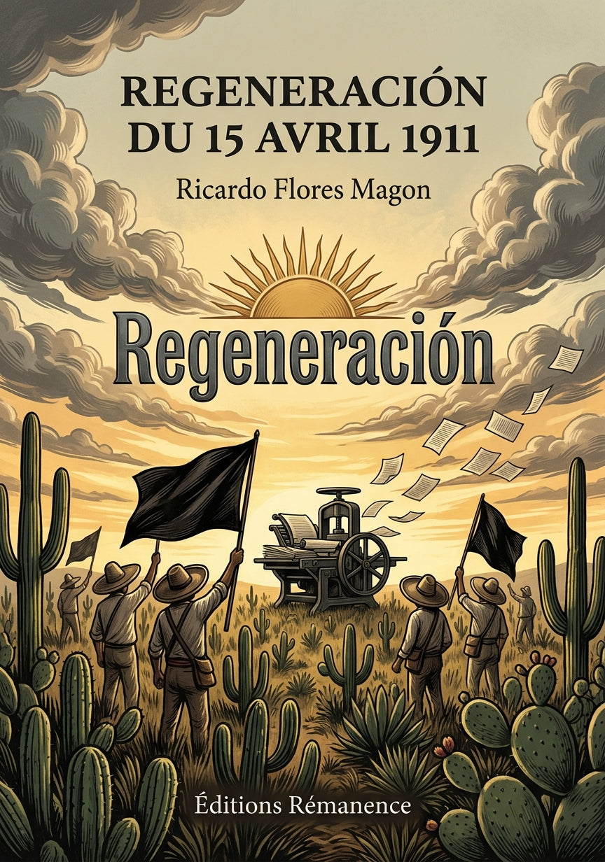 Livre Regeneración du 15 avril 1911 par Ricardo Flores Magon - Couverture - Editions Remanence