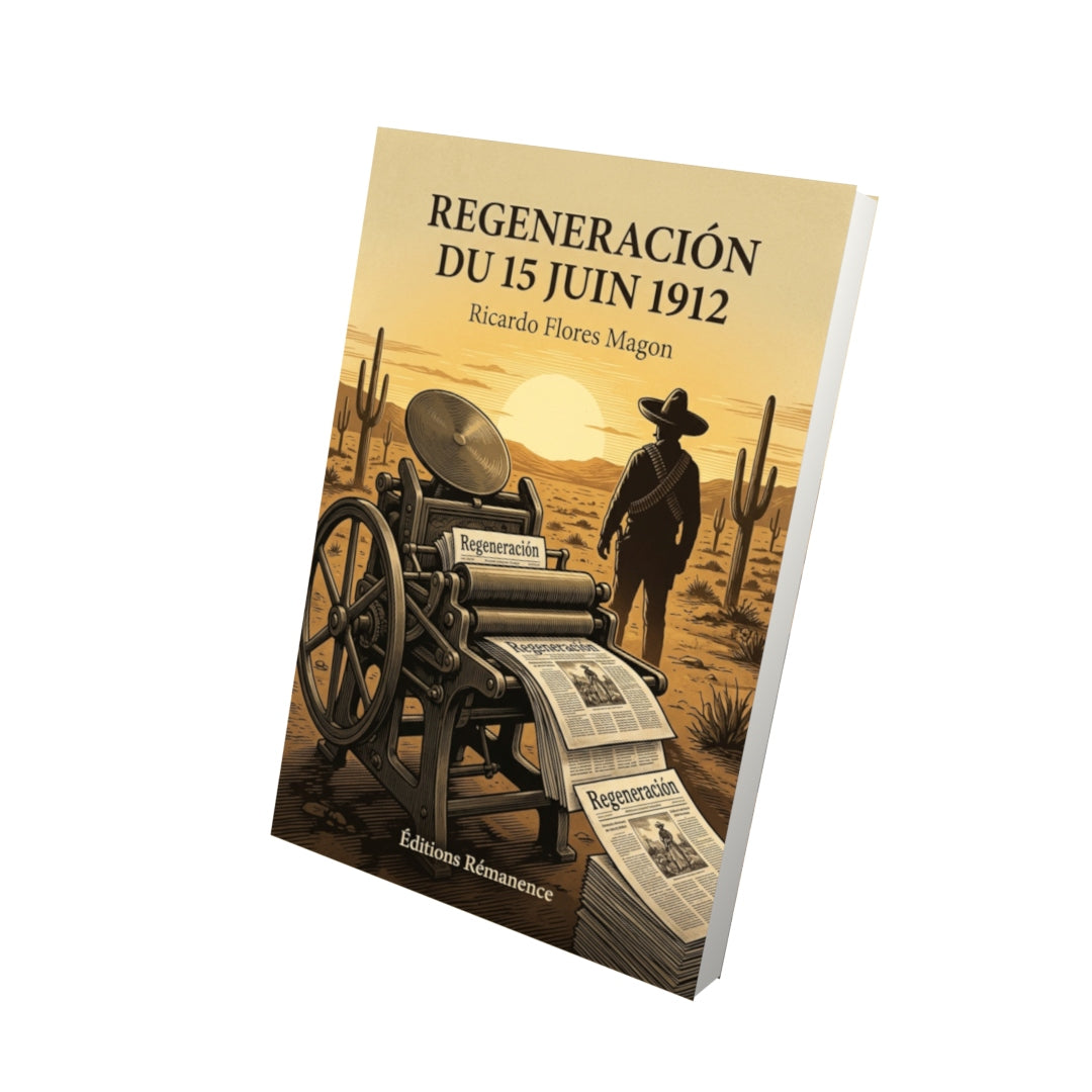 Livre Regeneración du 15 juin 1912 par Ricardo Flores Magon - Vue 3D - Editions Remanence