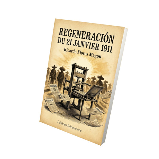 Livre Regeneración du 21 janvier 1911 par Ricardo Flores Magon - Vue 3D - Editions Remanence