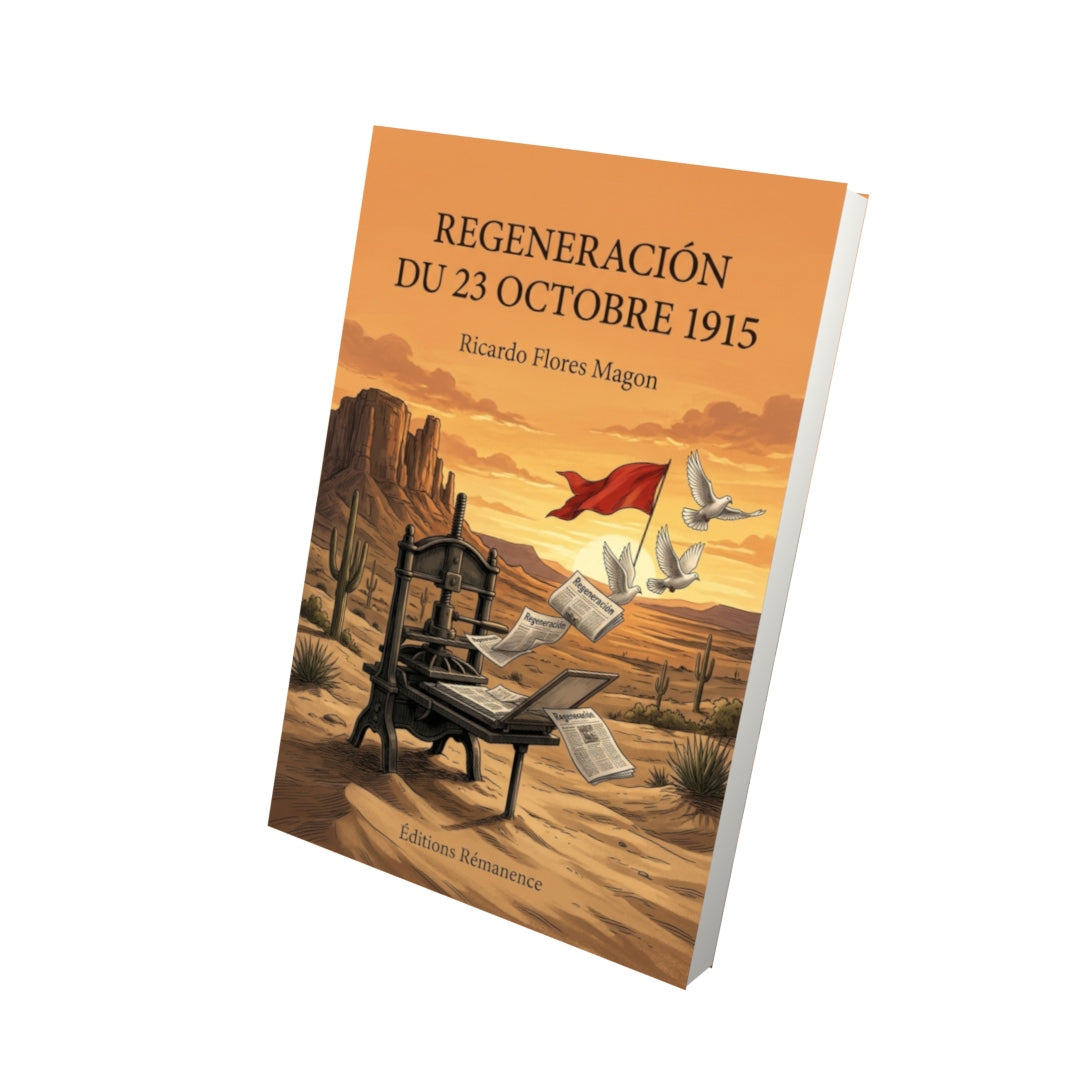Livre Regeneración du 23 octobre 1915 par Ricardo Flores Magon - Vue 3D - Editions Remanence