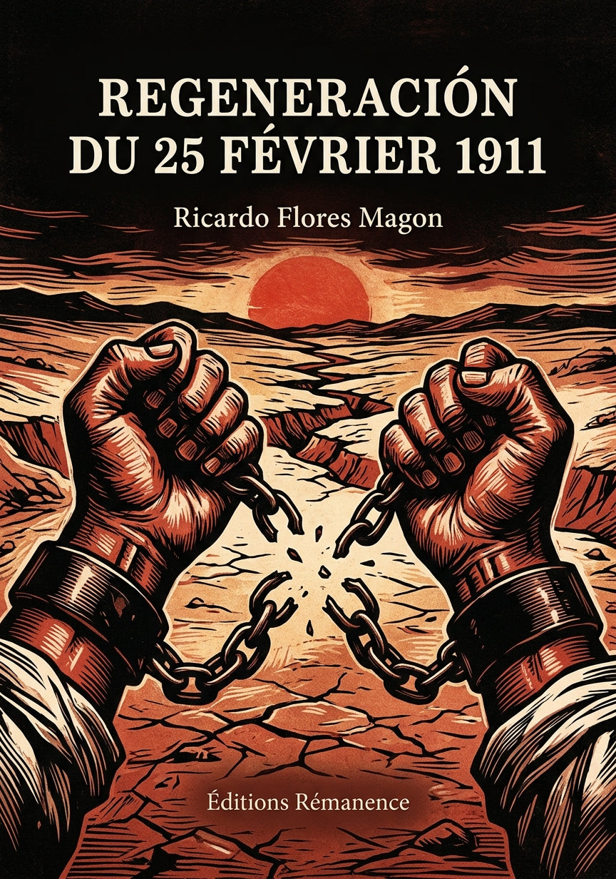 Livre Regeneración du 25 février 1911 par Ricardo Flores Magon - Couverture - Editions Remanence